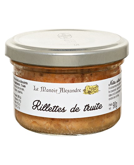 Rillettes de Truite - Bocal 90g Rillettes de Truite - Bocal 90g