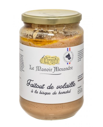 Faitout de volaille à la bisque de homard - Bocal 650 g