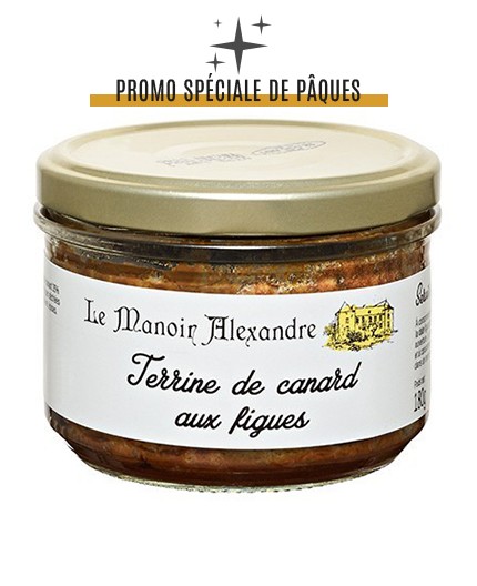 Terrine de Canard aux Figues - Bocal 180g