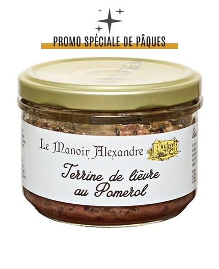 Terrine de Lièvre au Pomerol - Bocal 180g