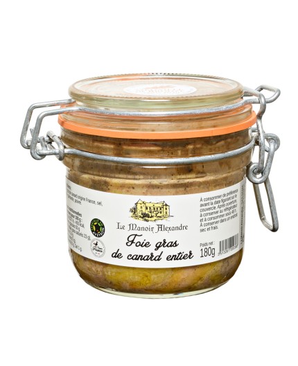Foie Gras de Canard Entier - Bocal 180g
