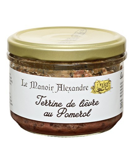Terrine de Lièvre au Pomerol - Bocal 180g