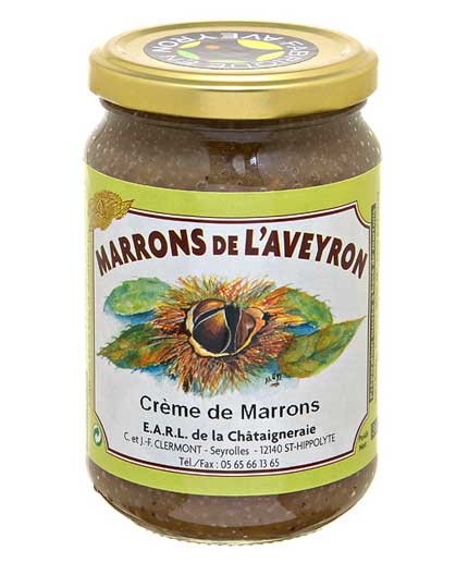 Crème de Marrons de l'Aveyron"provenance Aveyron" - Bocal 350g