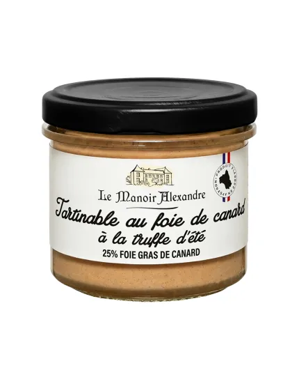 Tartinable Foie Gras de Canard à la truffe d'été - Le Manoir Alexandre
