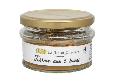 Terrine aux 5 baies-le manoir alexandre