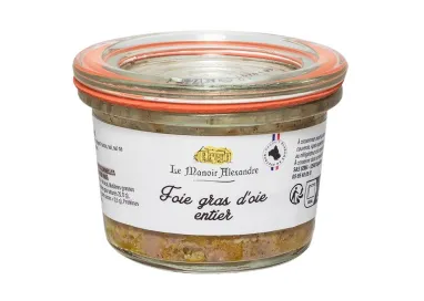 Foie Gras d'Oie Entier en Bocal - Le Manoir Alexandre
