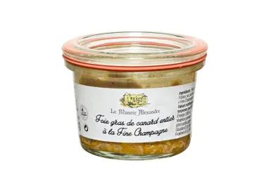 Foie Gras de Canard Entier Fine Champagne - Le Manoir Alexandre
