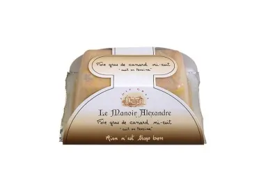 Foie Gras de Canard Mi-Cuit, en Terrine - Le Manoir Alexandre
