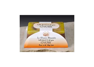 Caille au Foie Gras de Canard Mi-Cuit, 40 % - Le Manoir Alexandre