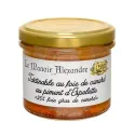Tartinable Foie de Canard aux Piment d'Espelette - Le Manoir Alexandre