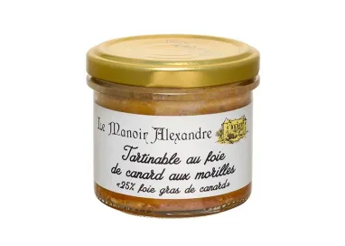 Tartinable Foie Gras de Canard aux Morilles - Le Manoir Alexandre
