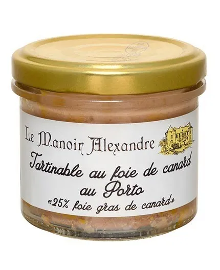 Tartinable Foie Gras de Canard au Porto - Le Manoir Alexandre