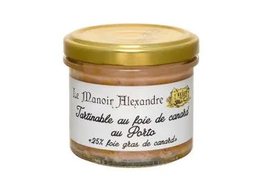 Tartinable Foie Gras de Canard au Porto - Le Manoir Alexandre