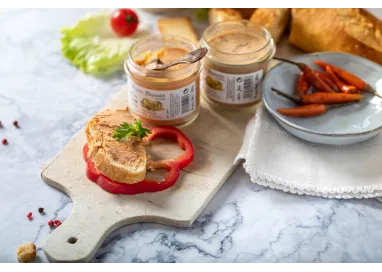 Tartinable Foie Gras de Canard aux Poivrons - Le Manoir Alexandre