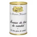 Mousse de Foie de Canard "50% Foie Gras de Canard"-Boite 190 g - Le Manoir Alexandre