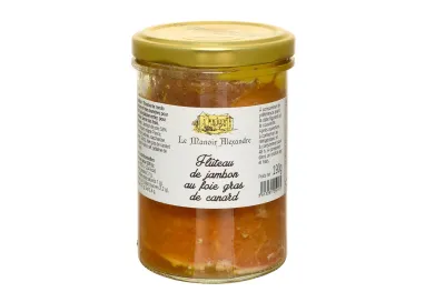 Flûteau de Jambon au Foie Gras de Canard, 42 % - Le Manoir Alexandre