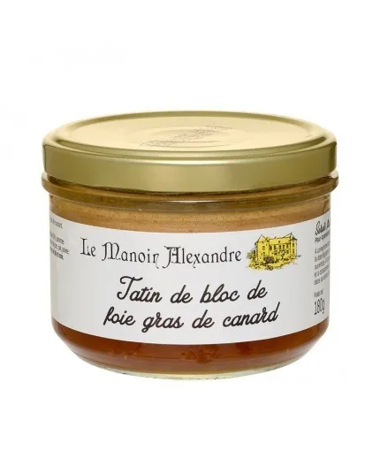 Tatin de Bloc de Foie Gras de Canard - Le Manoir Alexandre