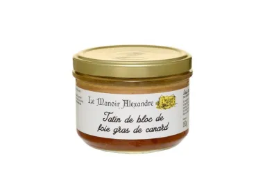 Tatin de Bloc de Foie Gras de Canard - Le Manoir Alexandre