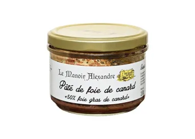 Pâté au Foie Gras de Canard, 50 % - Le Manoir Alexandre