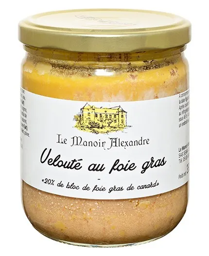 Velouté au Foie Gras de Canard, 20 % - Le Manoir Alexandre
