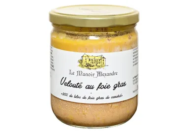 Velouté au Foie Gras de Canard, 20 % - Le Manoir Alexandre