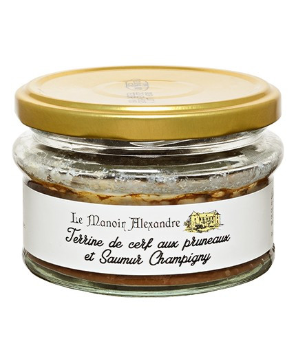 Terrine de Cerf aux Pruneaux et Saumur Champigny - Bocal 100g