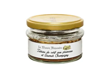 Terrine de Cerf Pruneaux et Saumur Champigny - Le Manoir Alexandre