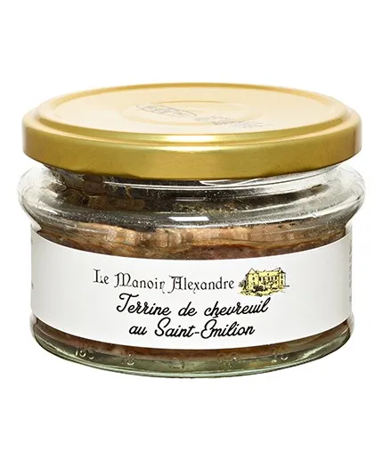 Terrine de Chevreuil au Saint Émilion - Le Manoir Alexandre