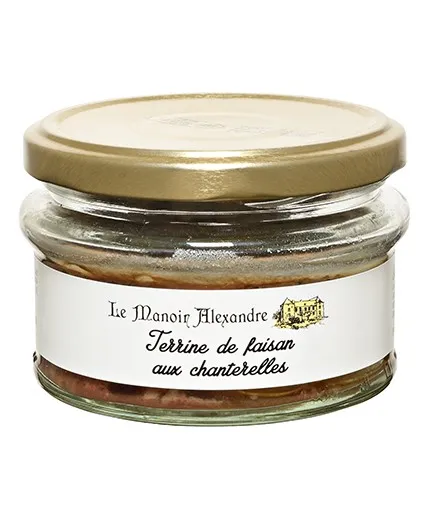 Terrine de Faisan aux Chanterelles - Le Manoir Alexandre