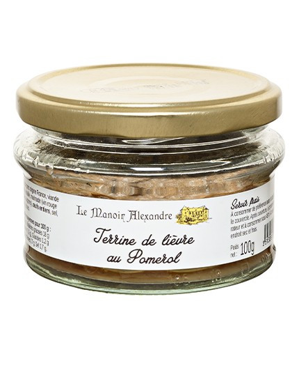 Terrine de Lièvre au Pomerol - Bocal 100g