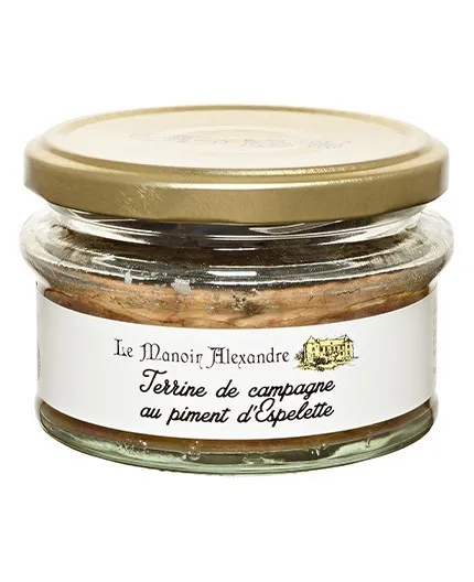 Terrine de Campagne au Piment d'Espelette - Le Manoir Alexandre