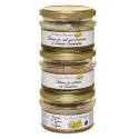 Lot de 3 Terrines, Caviste 2, Bocaux de 100 g - Le Manoir Alexandre