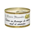 Terrine au Chèvre, Miel et Amandes - Le Manoir Alexandre