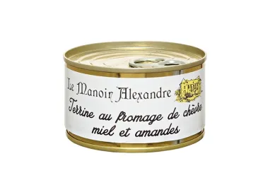 Terrine au Chèvre, Miel et Amandes - Le Manoir Alexandre