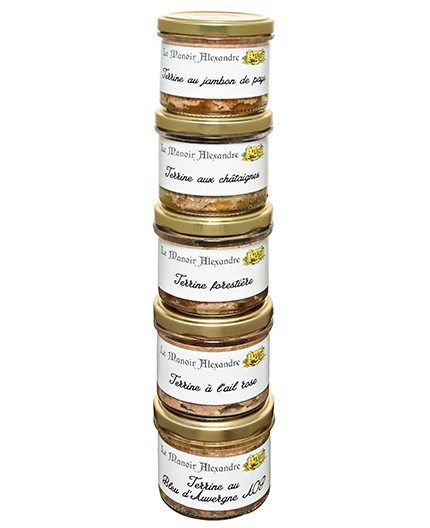 "Originales" Lot de 5 Terrines 90g