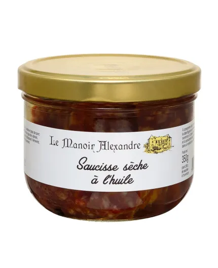 Saucisse Sèche de Porc à l'Huile - Le Manoir Alexandre