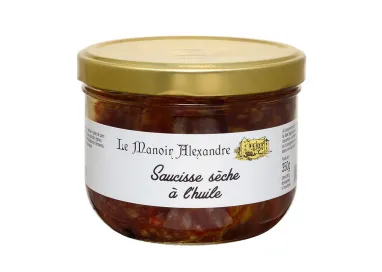 Saucisse Sèche de Porc à l'Huile - Le Manoir Alexandre