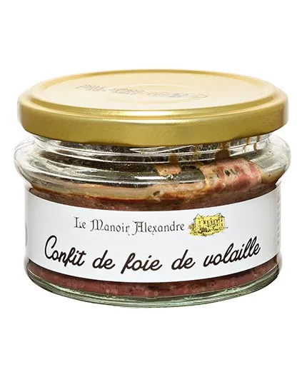 Confit de Foie de Volaille - Le Manoir Alexandre