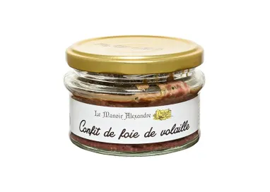 Confit de Foie de Volaille - Le Manoir Alexandre