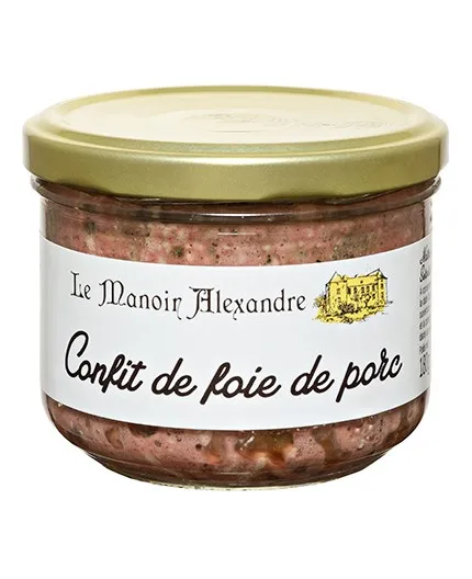 Confit de Foie de Porc - Le Manoir Alexandre