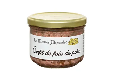 Confit de Foie de Porc - Le Manoir Alexandre