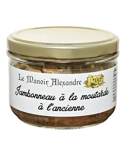 Jambonneau à la Moutarde à l'Ancienne - Le Manoir Alexandre