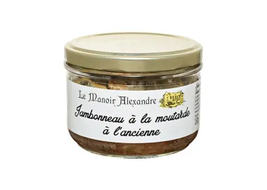 Jambonneau à la Moutarde à l'Ancienne - Le Manoir Alexandre
