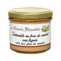Tartinable Foie Gras de Canard aux Figues - Le Manoir Alexandre