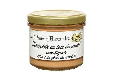 Tartinable Foie Gras de Canard aux Figues - Le Manoir Alexandre