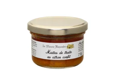 Miettes de Truite au Citron Confit - Le Manoir Alexandre