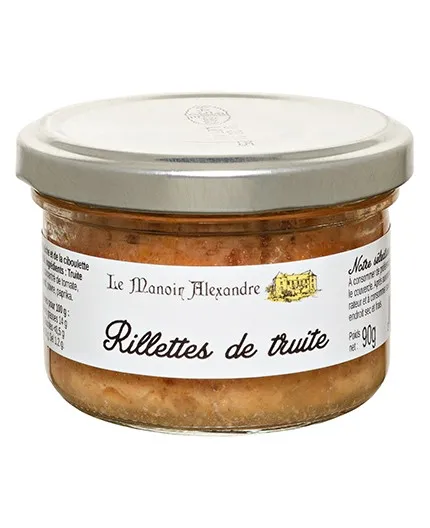 Rillettes de Truite - Le Manoir Alexandre