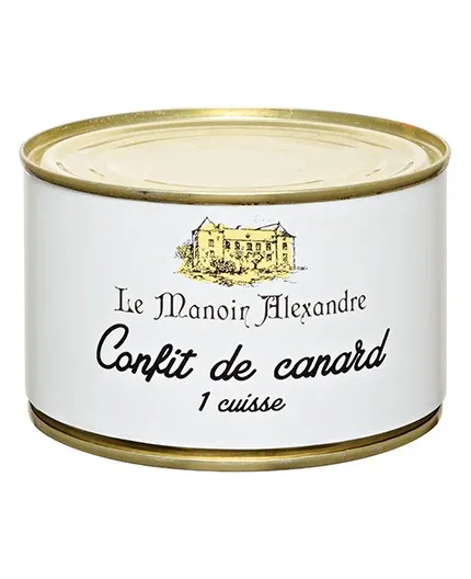 Confit de Canard, 1 Cuisse - Le Manoir Alexandre