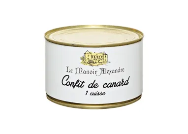 Confit de Canard, 1 Cuisse - Le Manoir Alexandre