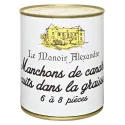 Manchons de Canard Cuits dans la Graisse - Le Manoir Alexandre